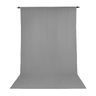 Promaster 10x20 ft Grey Wrinkle Resistant Back Drop