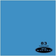 Savage 107in x 12yd Turquoise Seamless Paper