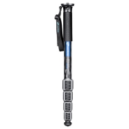 Leofoto MPQ-325C 5-Section Carbon Fiber Monopod with CHG-01 Knob & SC-70 Foot (Black)