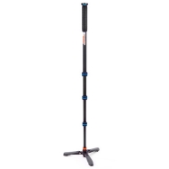 3 Legged Thing Trent 2.0 4-Section Monopod Kit w/ DocZ2 Foot Stabilizer (Blue)