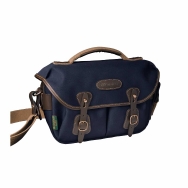 Billingham Hadley Small Pro Camera Bag (navy canvas/chocolate leather)