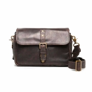 ONA Bowery Leather Messenger Bag (Dark Truffle)