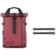 WANDRD PRVKE 15 Backpack Photo Bundle (Rhone Burgundy, 15L)