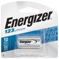 Energizer 3V CR123 Lithium Battery 