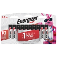 Energizer Max AA Batteries - 16 pack