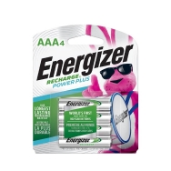 Energizer Nimh AAA Batteries - Rechargeable - 4 Pack