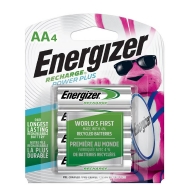 Energizer AA Rechargeable NIMH Batteries - 4 pack 