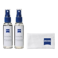 Zeiss Lens Cleaning Kit 2x 60ml Bottles and Microfiber Cloth