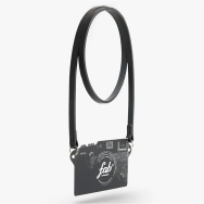 Fab F4 39-Inch Leather Strap (Black) 