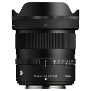 Sigma 15mm F1.4 DC Contemporary Lens for Fujifilm X Mount