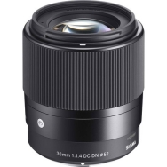 Open Box Sigma 30mm F1.4 DC DN Contemporary Lens for Canon EF-M Mount