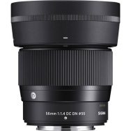 Open Box Sigma 56mm F1.4 DC DN HSN Contemporary Lens for Canon EF-M Mount