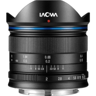 Laowa 7.5mm f2 Lens for Micro Four Thirds Mount (Black)