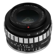 TTArtisan APS-C 23mm F1.4 Lens for Nikon Z Mount (Black & Silver)