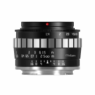 TTArtisan APS-C 23mm F1.4 Lens for Sony E Mount (Black & Silver)
