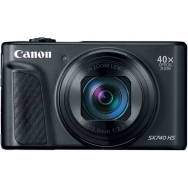 Canon PowerShot SX740 HS Camera (black) with Case -Open Box