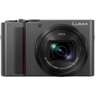 Panasonic LUMIX ZS200 Digital Camera (silver) - Open Box