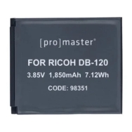 Promaster Li-Ion Battery for Ricoh DB-120