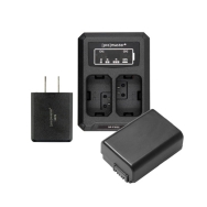 Promaster NP-FW50 Battery & Dually Charger Kit 