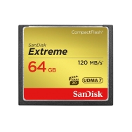 Sandisk Compact Flash 64GB Extreme 120MB/s Memory Card