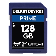 Delkin 128GB SDXC UHS-II V60 Memory Card