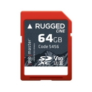 Promaster SDHC 64GB Rugged Cine UHS-II Memory Card 