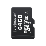 Promaster 64GB Micro SDXC Advanced UHS-1 V30 Memory Card