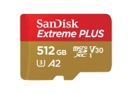 Sandisk Extreme Plus 512GB A2 V30 MicroSDXC Memory Card