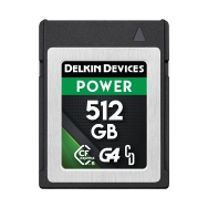 Delkin Power CFExpress Type B 512GB 1700MBS G4 Memory Card