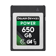 Delkin Power CFExpress Type B 650GB 1700MBS G4 Memory Card