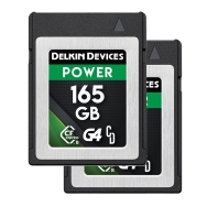 Delkin Power CFExpress Type B 165GB 1700MBS G4 Memory Card (2 Pack)