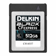 Delkin Black CFExpress 512GB 1725RD 1240WR Type B