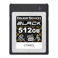 Delkin 512GB BLACK CFexpress Type B 4.0 Memory Card