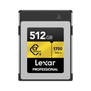 Lexar Professional 512GB CFexpress Type B Memory Card, Gold Series