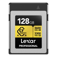 Lexar Professional 128GB CFexpress Type B Gold Series Memory Card
