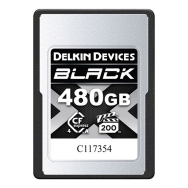 Delkin 480GB BLACK CFexpress Type A 4.0 Memory Card
