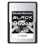 Delkin 960GB BLACK CFexpress Type A 4.0 Memory Card