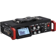Tascam DR-701D 4-Channel / 6-Track Multitrack Field Recorder with Onboard Omni Microphones