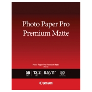 Canon PM-101 Pro Premium Matte Photo Paper (8.5x11 Inch, 50 Sheets)