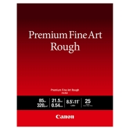Canon FA-RG1 Premium Fine Art Rough Photo Paper (8.5x11 Inch, 25 Sheets)