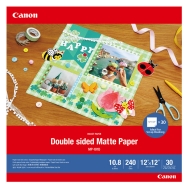 Canon MP-101D Double-Sided Matte Photo Paper (12x12 Inch, 30 Sheets)