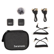Saramonic Blink 100 B1 Clip-On Wireless 3.5mm Mic System for Cameras & Mobile Devices