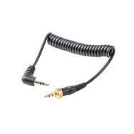 Saramonic SR-CS350 Right-Angle 3.5mm TRS to 3.5mm TRS Coiled Cable