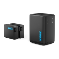 GoPro Dual-Battery Charger with Two Enduro Batteries for Hero 13 Black