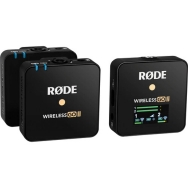Rode Wireless GO II Wireless Microphone System (2 Person) (2.4GHz, Black)
