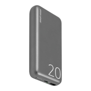Logiix Piston Power 20,000mAh Power Bank (Graphite Grey)