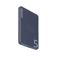 Logiix Piston Power 5,000mAh Power Bank (Midnight Blue)