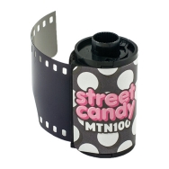 FlicFilm Street Candy MTN ISO 100 35mm Black & White Film (36 Exposures)