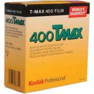 Kodak Professional T-Max 400 Black and White Negative Film (35mm Roll Film, 100' Roll)