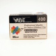 Vibephoto ISO 400 35mm Black & White Film (36 Exposures)